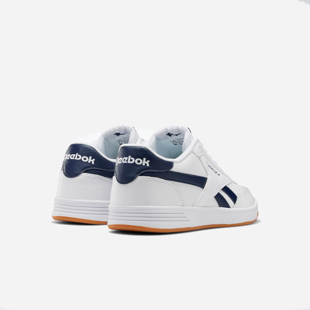  Reebok Zapatillas de correr para hombre, White Collegiate Navy  Gum : Ropa, Zapatos y Joyería