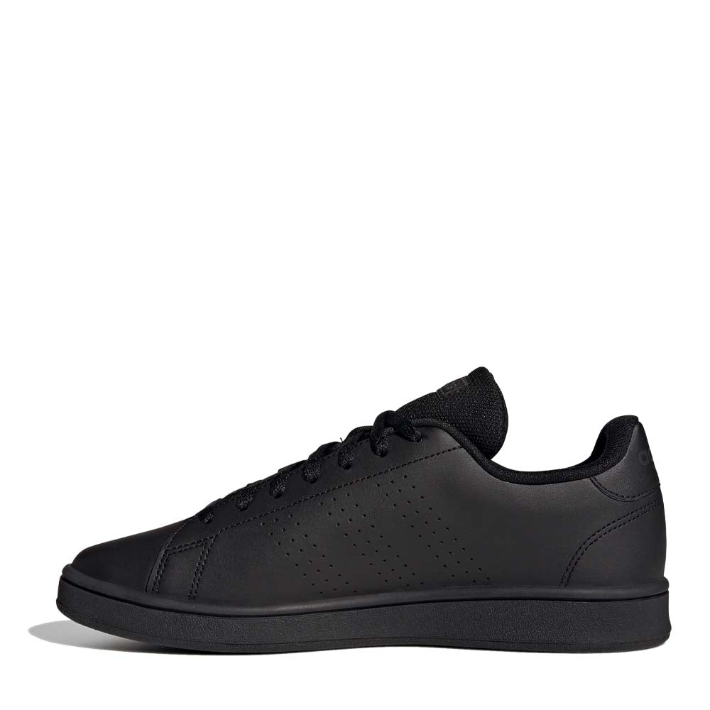 Adidas Men's Advantage Base Court Lifestyle Shoes in Core Black/Grey Six
