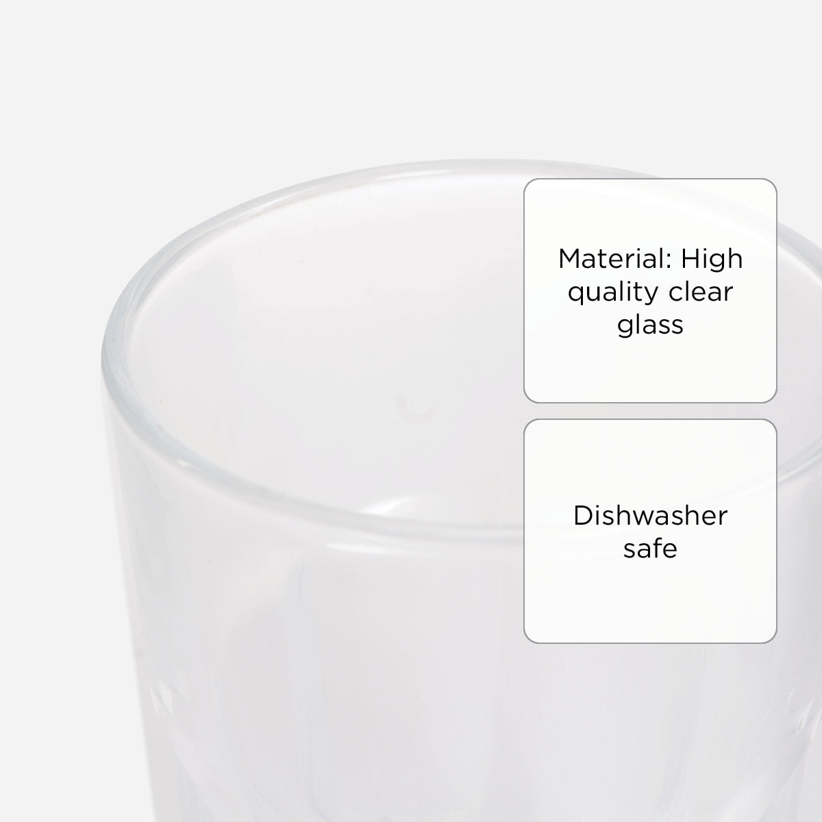 HPGLC - Glass Tumbler Clear