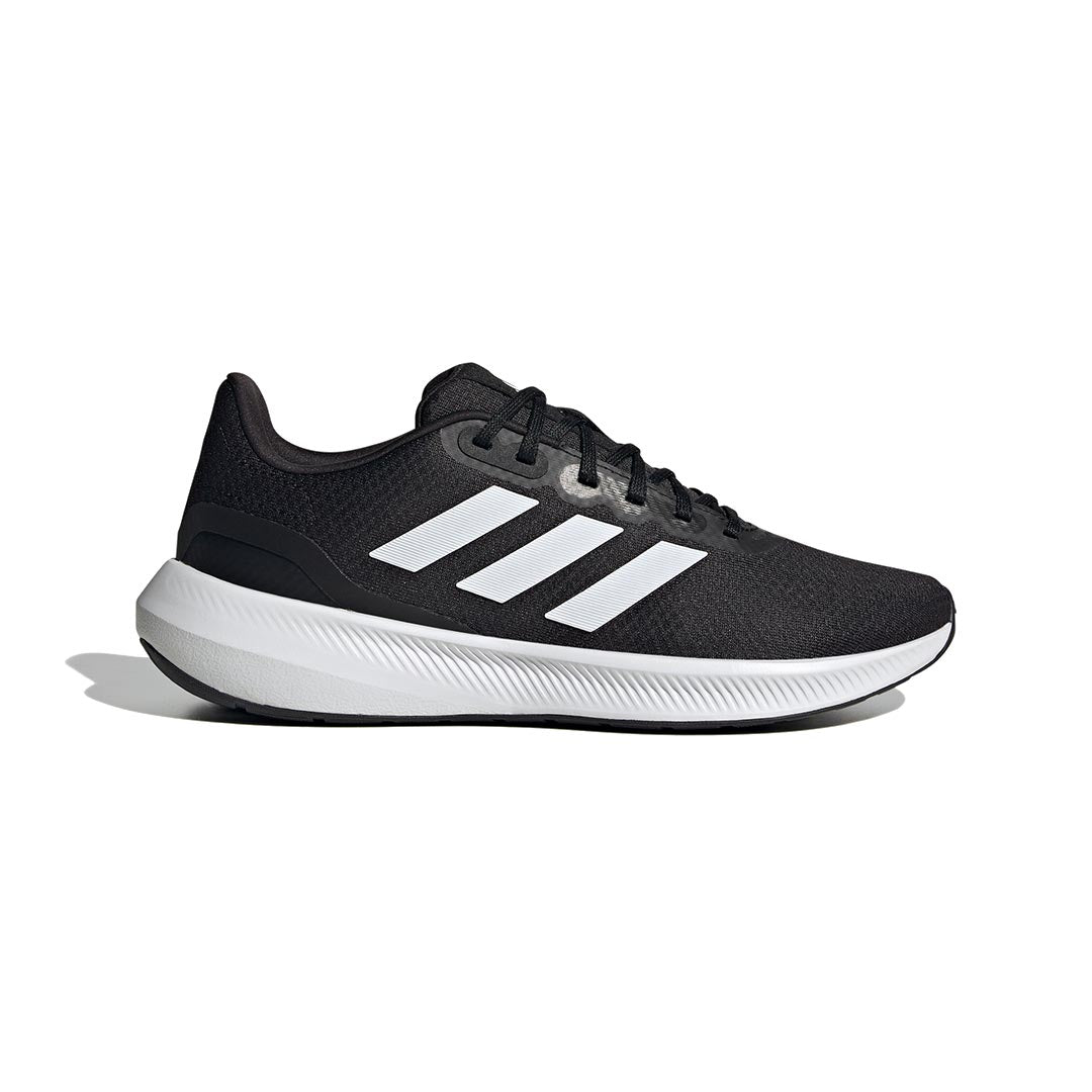 Adidas Men's Runfalcon 3 Cloudfoam Low Running Shoes in Core Black ...