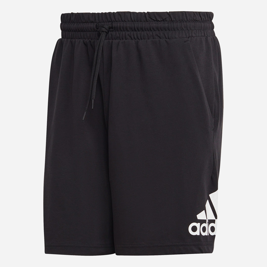 Adidas Men's Essentials Logo Shorts in Black/White