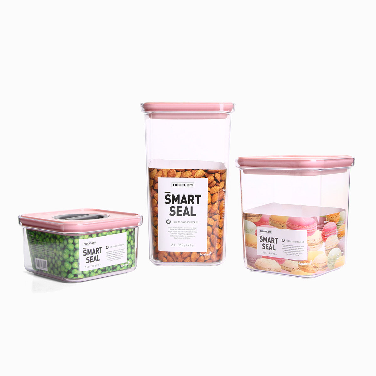 Neoflam Smart Seal Food Storage Container Square 71 Ounce - Each - Randalls