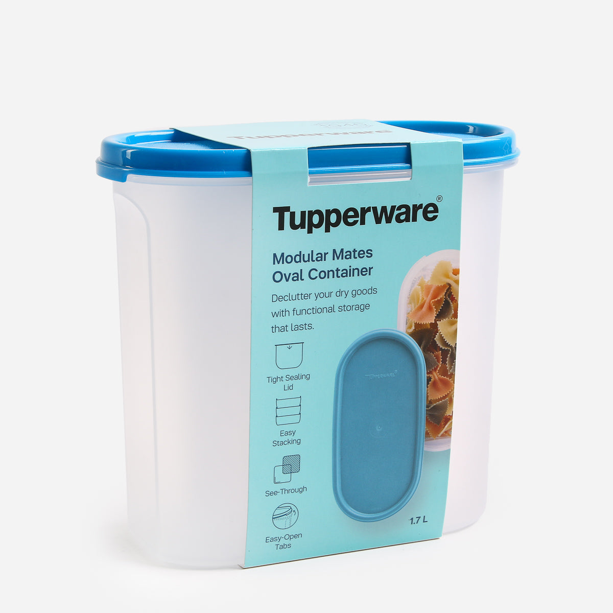 Tupperware container oval 1.7 lt – ezmarketim