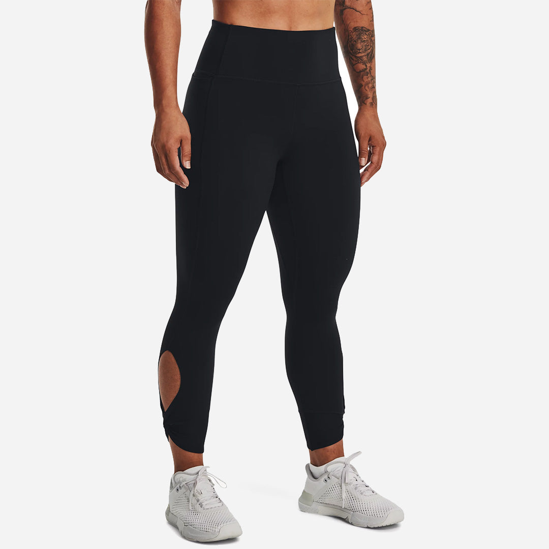 Under Armour' Women's Meridian Print Ankle Leggings - Black