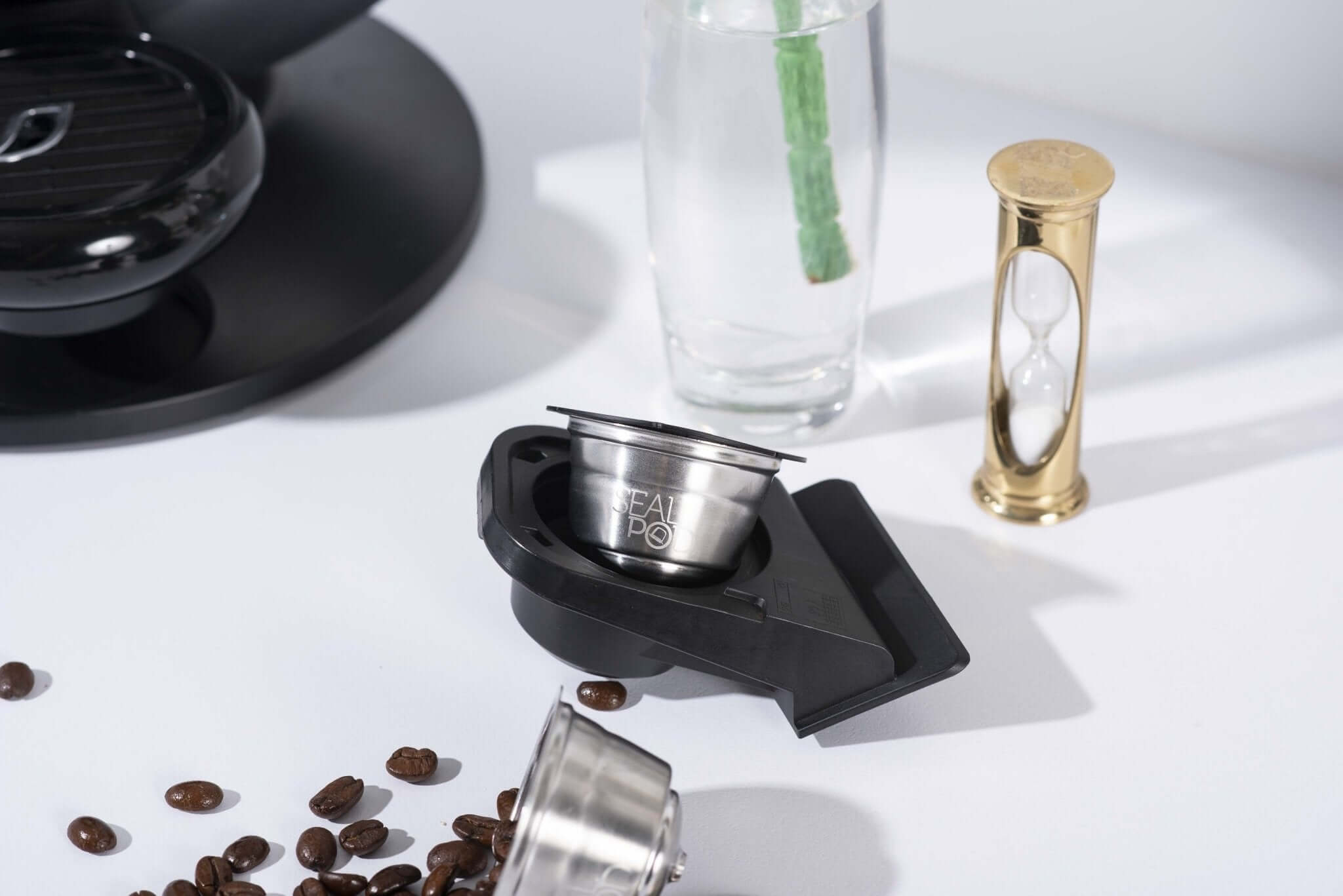 SEALPOD Dolce Gusto Cápsulas reutilizables, cápsulas de café recargables  compatibles con máquina Nescafe Dolce Gusto, acero inoxidable duradero