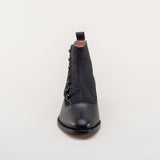 American Duchess: Bristol Women's Vintage Button Boots (Black/Black)