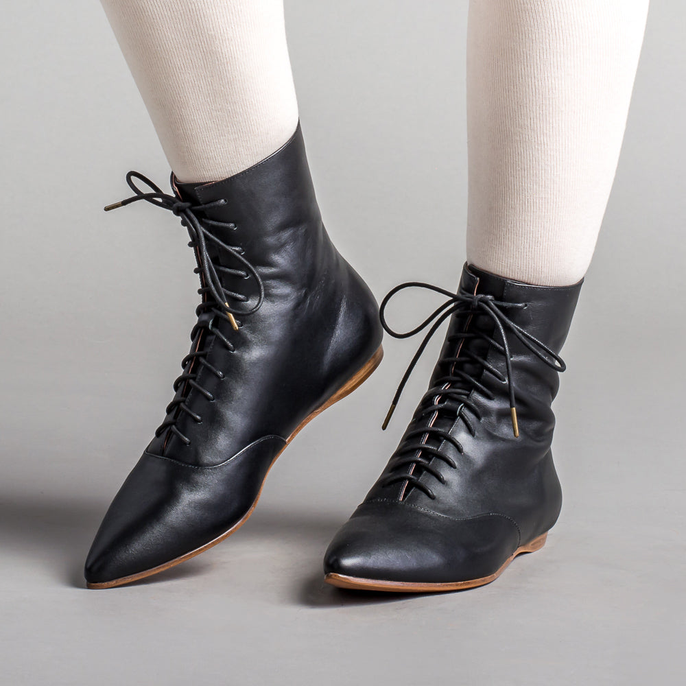 Dyeing Those Dyeable Ivory Leather Boots (or Shoes) – American Duchess Blog