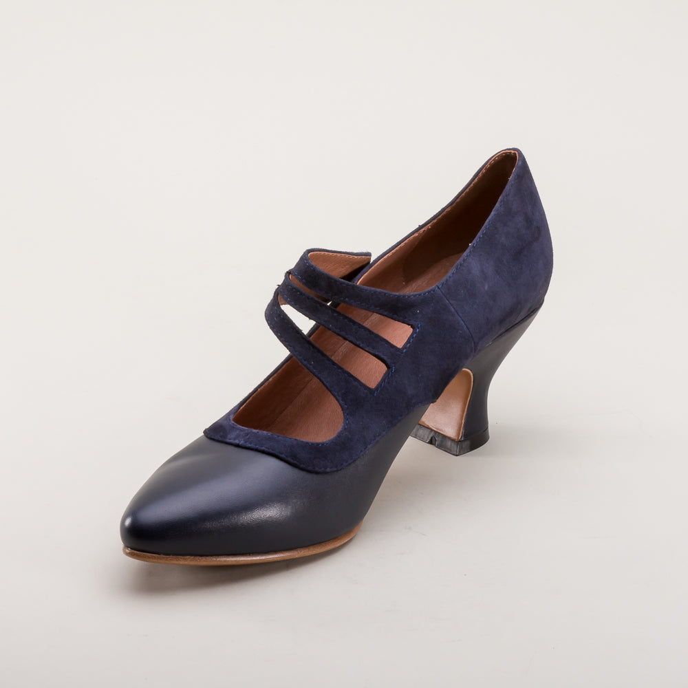 navy blue leather shoe dye