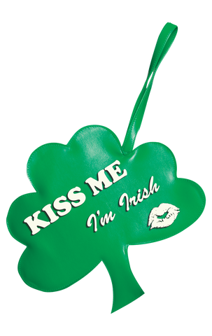 irish shamrock bag accessory