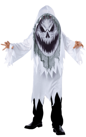 Costume di Halloween da fantasma urlante per bambini
