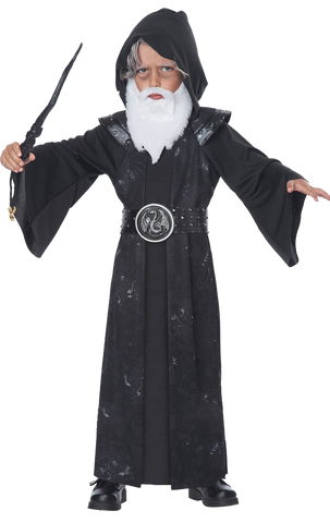 Boys Gothic Wizard Costume