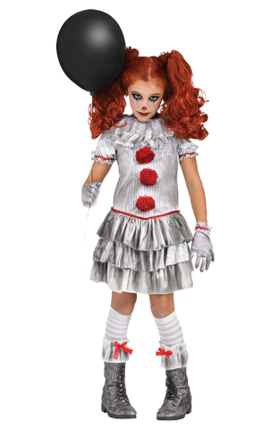 Girls IT Pennywise Costume