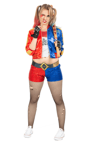 Harley Quinn-Kostüm für Damen