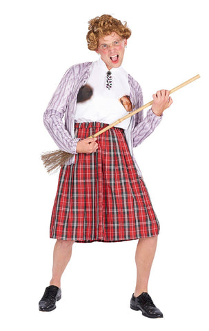 Mens Scottish Nanny stag do fancy dress costume