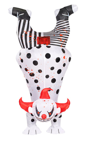 adult upside down clown halloween costume