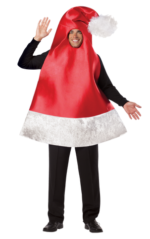 adult giant santa hat costume