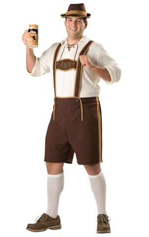 Bavarian Man (plus size) costume