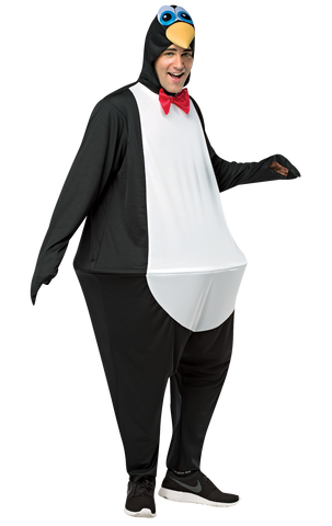 adult penguin hoopster costume