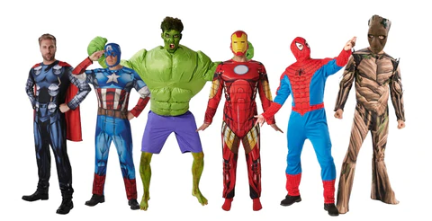 The Avengers costumes