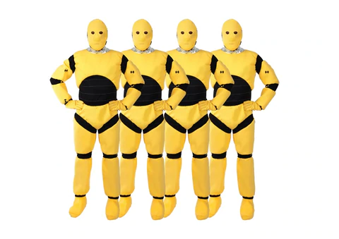 costumi fittizi per crash test