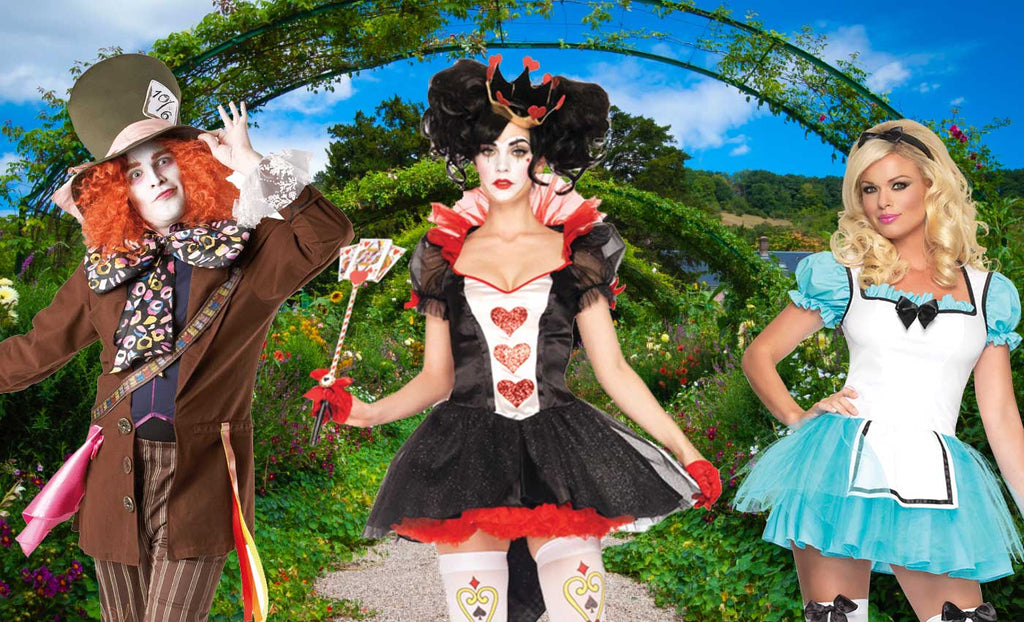 Mad Hatter-Kostüm von Disney für Herren, Kostüm für königliche Herzen, verzaubertes Alice-Kostüm