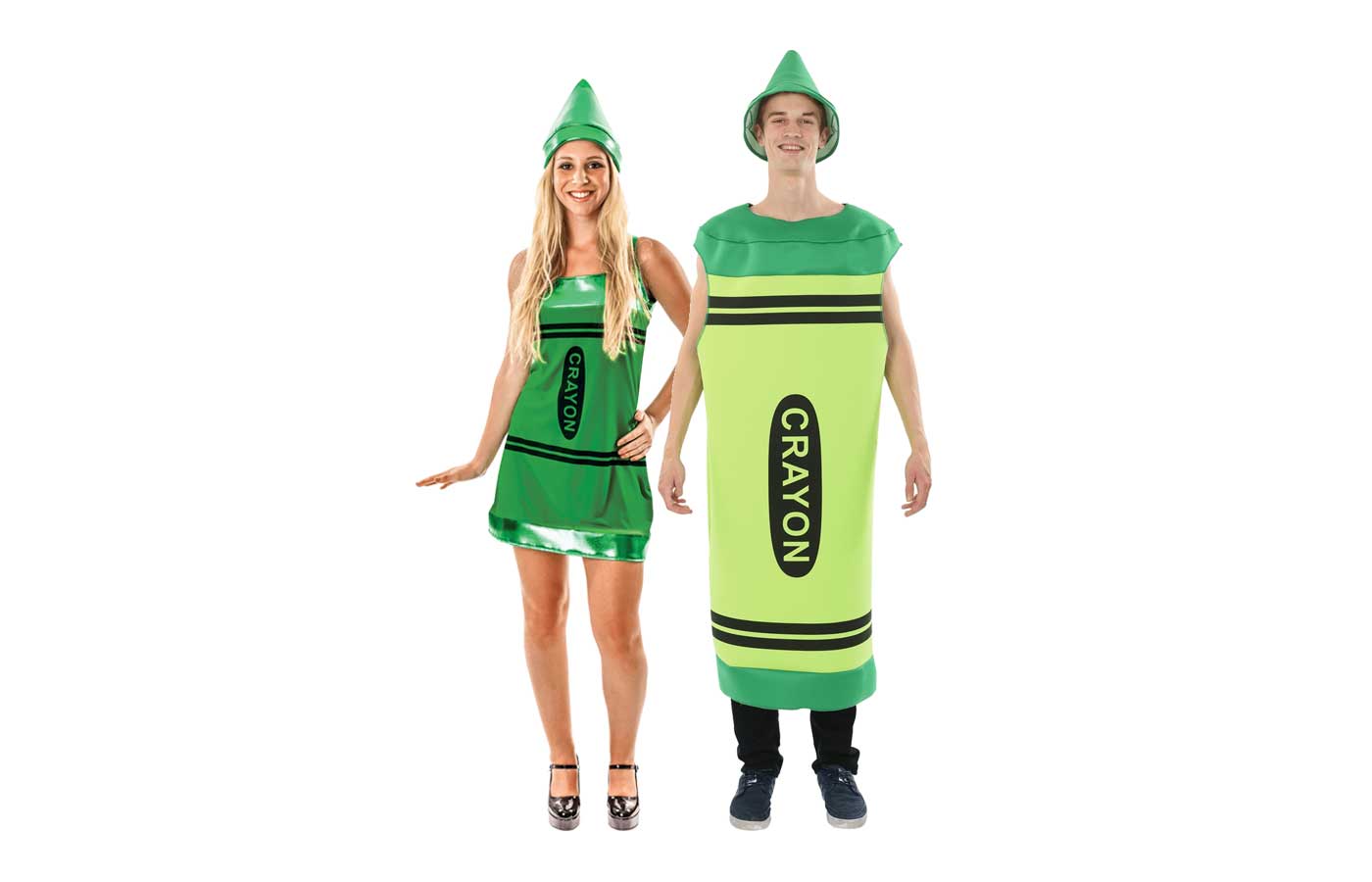 green crayon costumes