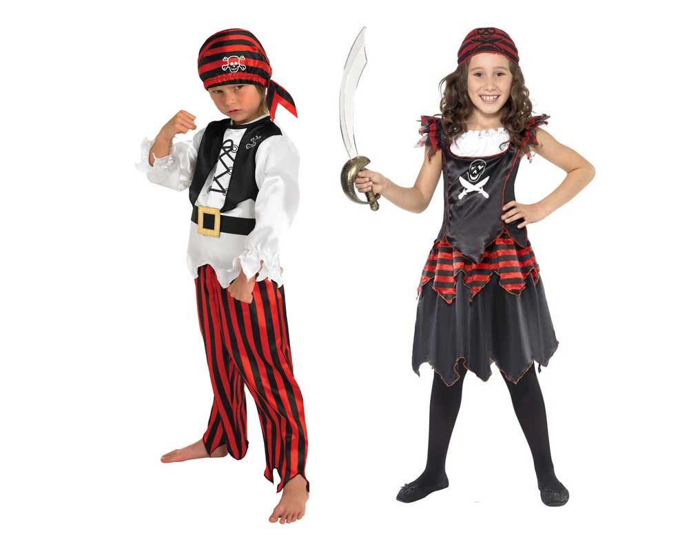 Costumi da pirata per bambini