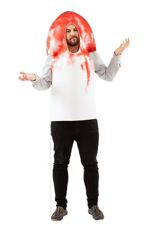 mens bloody tampon costume