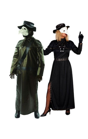 plague doctors couples costume