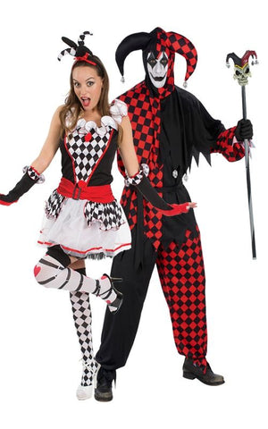 jesters couples costume