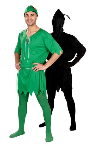 Peter Pan und sein Schattenkostüm