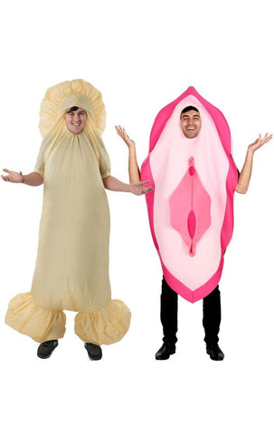 penis and vagina couples costume