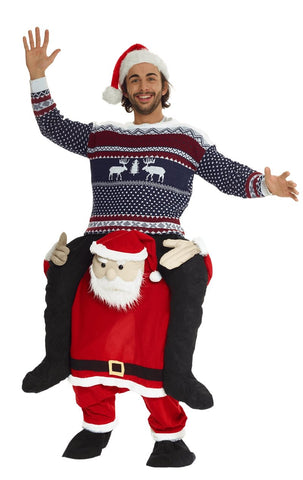 Piggyback santa costume