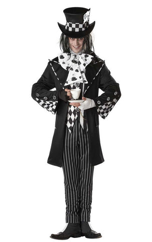 Costume di Halloween da Cappellaio Matto Oscuro per adulto