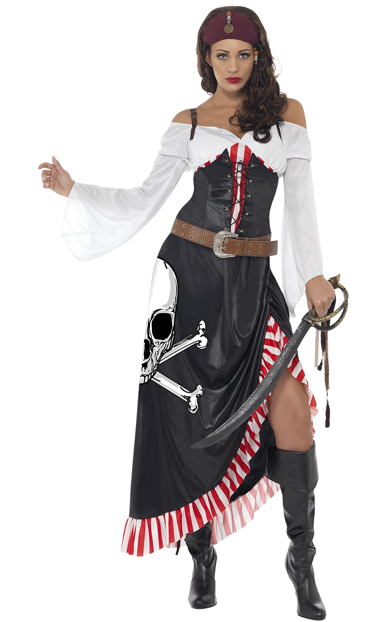 Captain Hook Plus Size Costume For Women Fun Costumes Red 1x