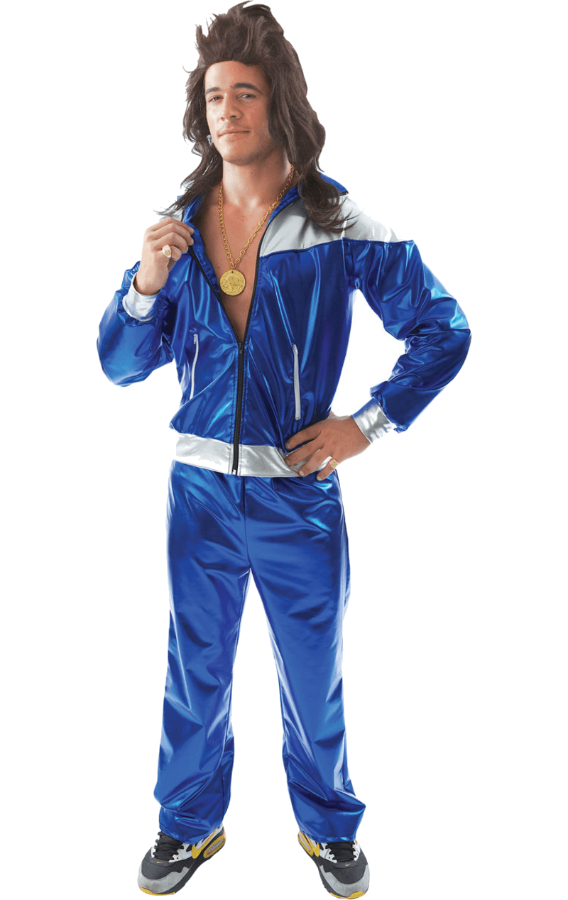 Adult Mens 1980s Shell Suit Costume