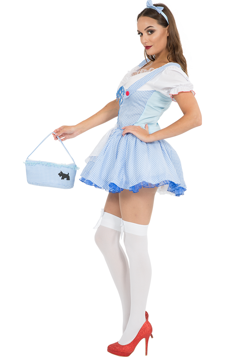 Adult Kansas Girl Dorothy Costume : Wizard of Oz