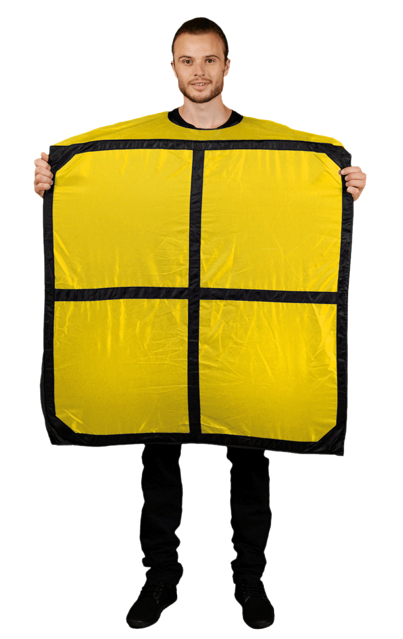 Adult Tetris O Yellow Morph Costume 