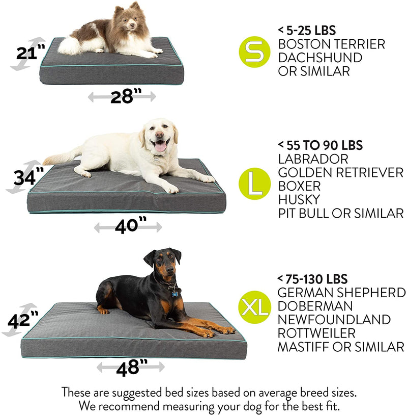 Rekwisieten Relatief Broek Hyper Pet Extreme Dream Deluxe Foam Slab Dog Bed