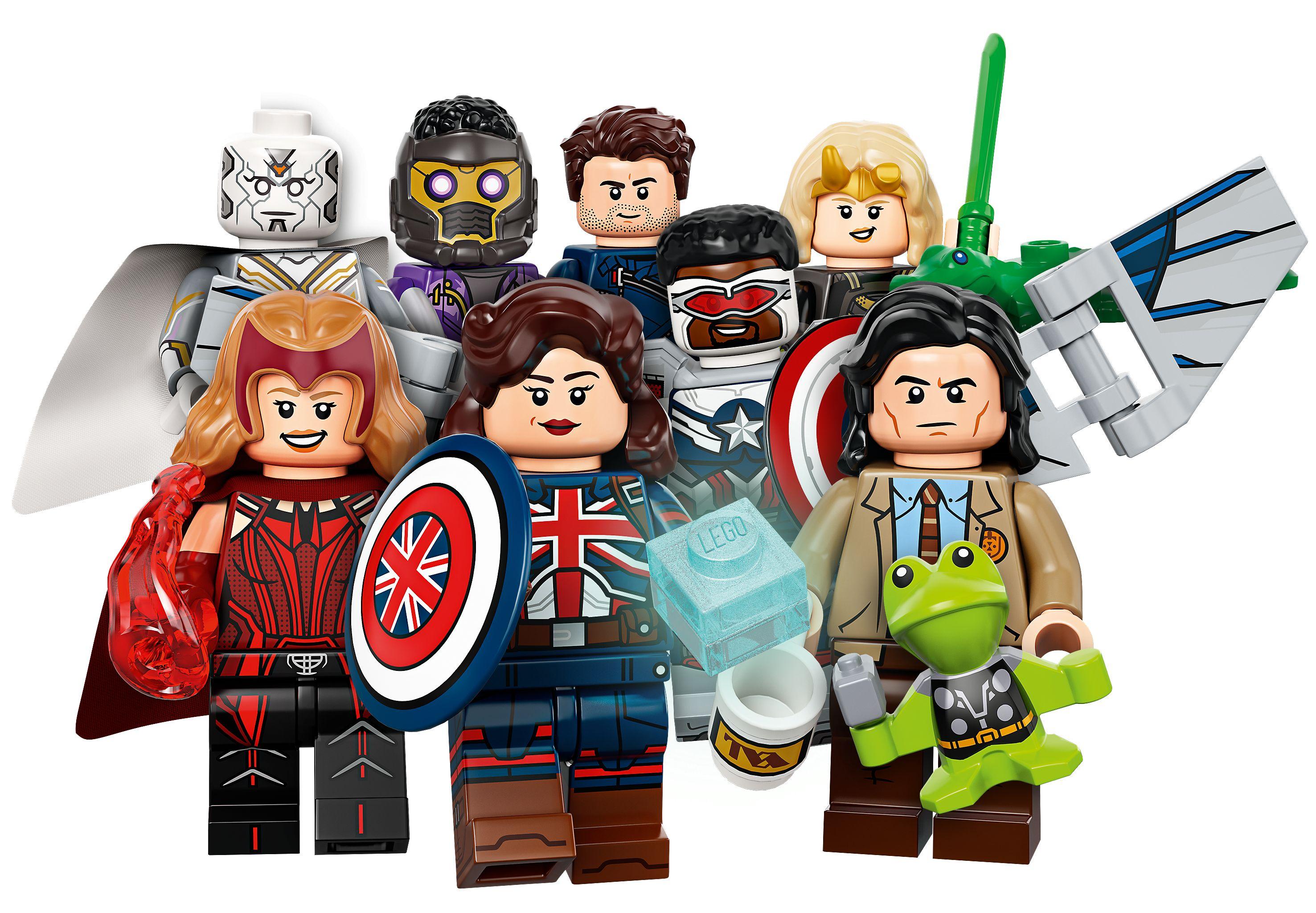 lego minifigures marvel studios walmart