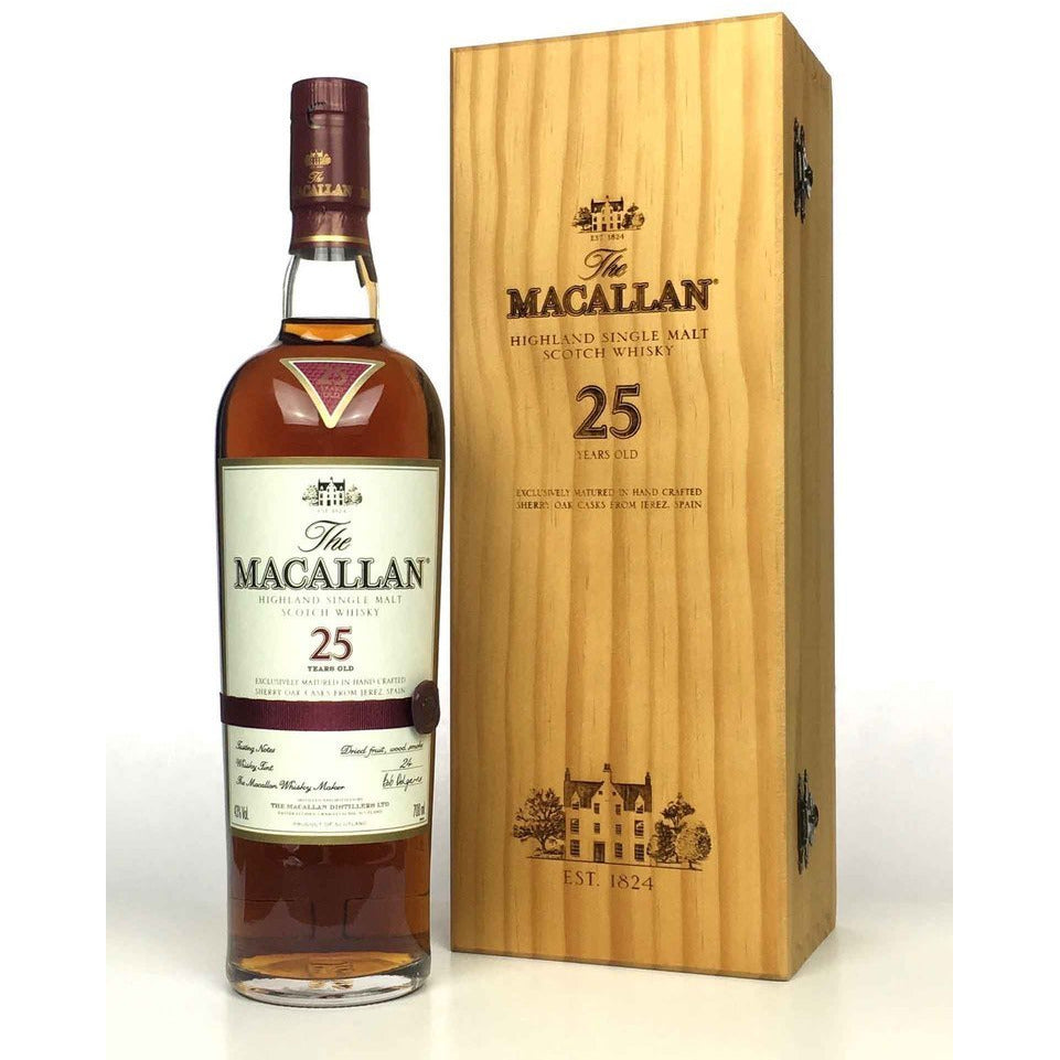 macallan whiskey 25