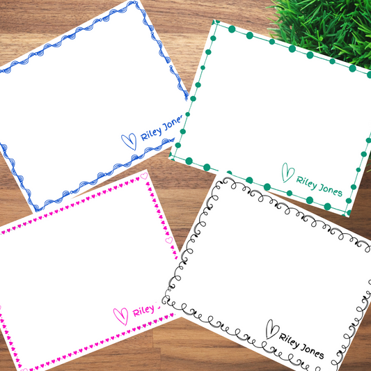 Teacher Appreciation  Personalized Teacher Notecards Gift Bundle – Fun  Learn Grow Co.