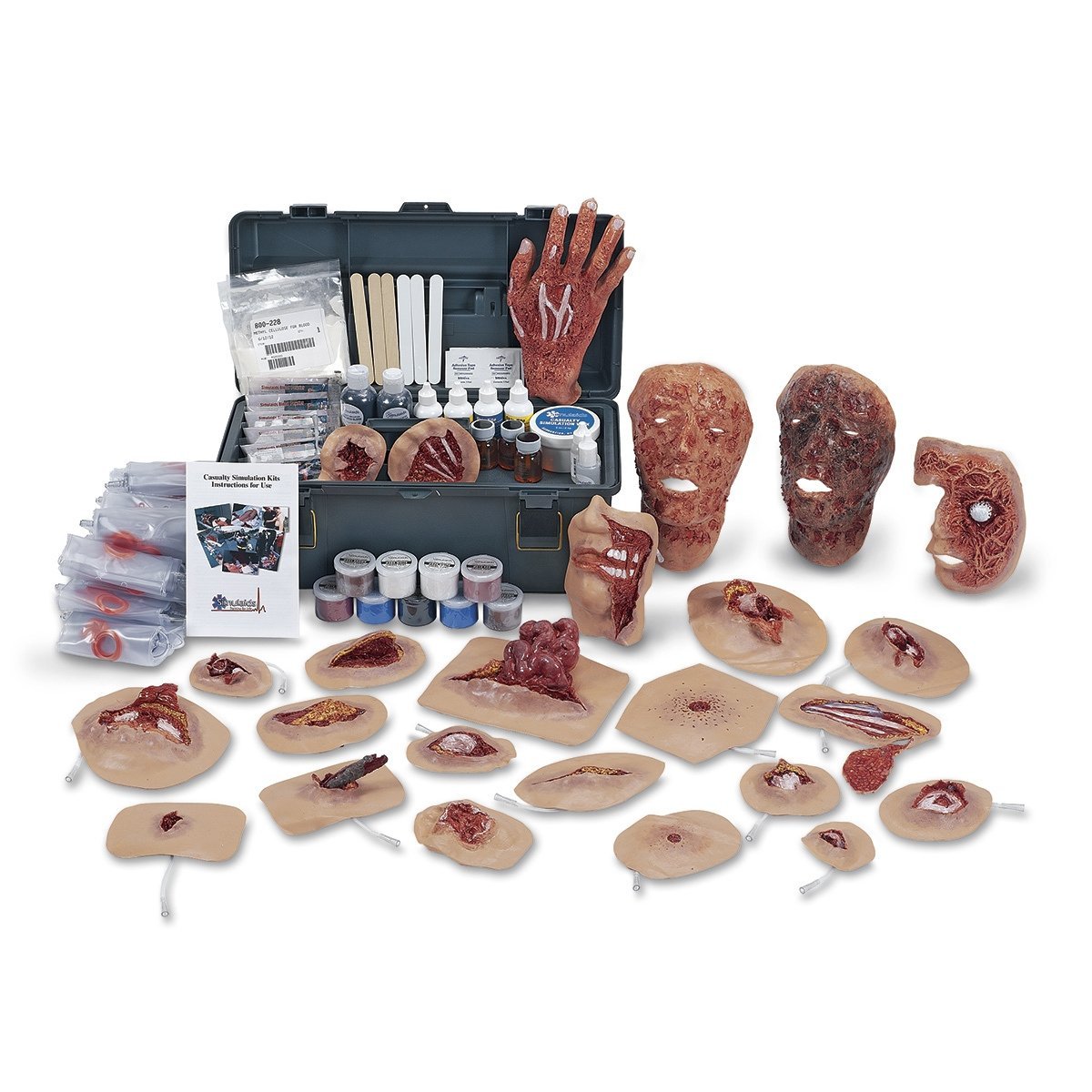 Simulaids PHTLS Wound Moulage Kit