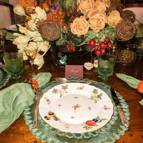 Thanksgiving Placesetting Inspiration - The Fab Fête