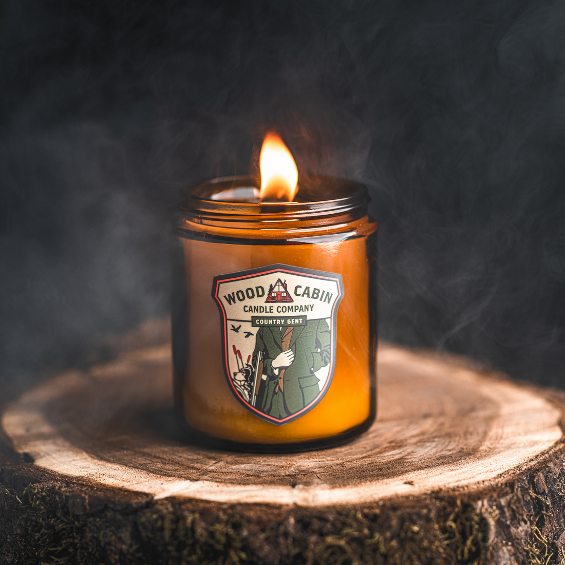 The Candles – Wood Cabin Candles