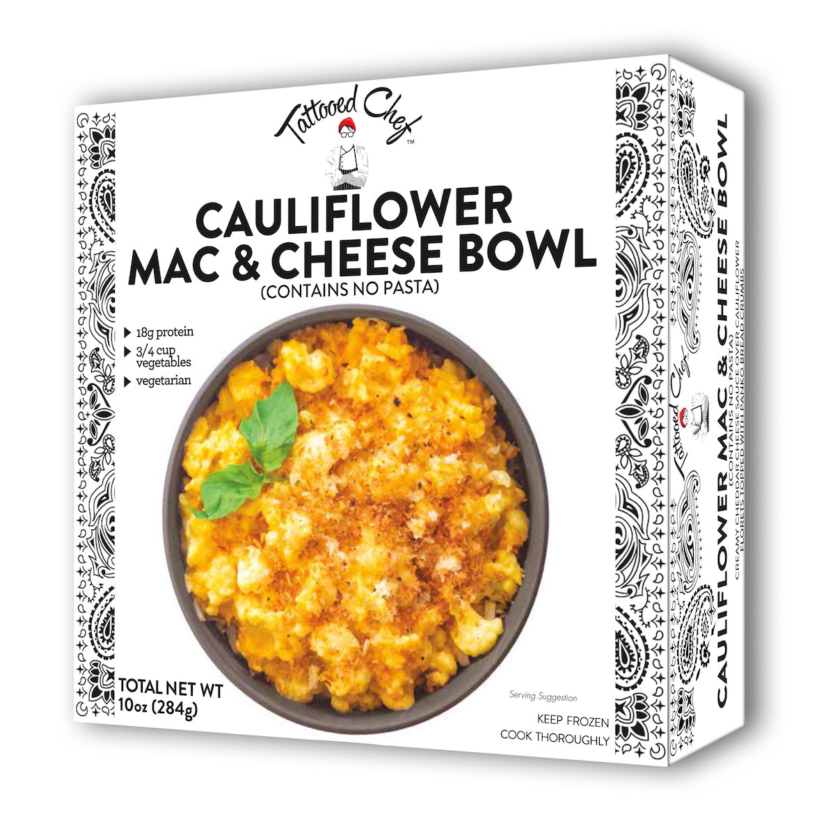 Tattooed Chef Cauliflower Mac  Cheese Bowl  Shop Meals  Sides at HEB