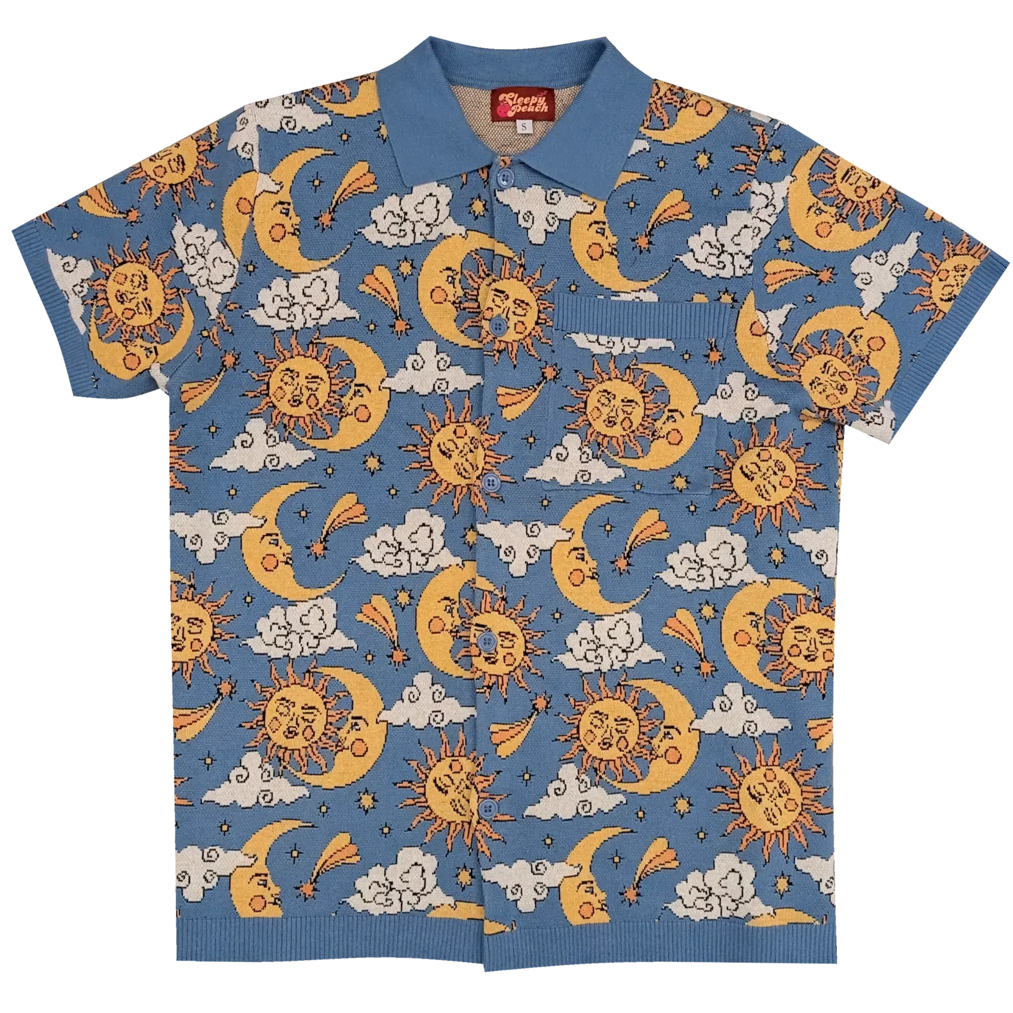 Sun & Moon Button Up