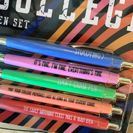 Anxiety Pen Set 