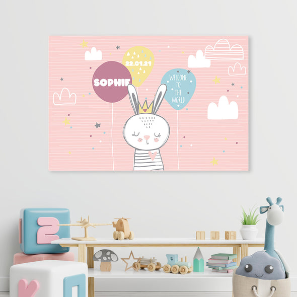 Welcome Little Princess | Canvas