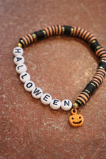 Halloween Heishi Bracelet